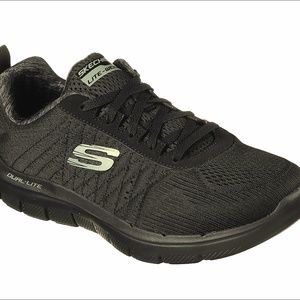 brand new black shoes